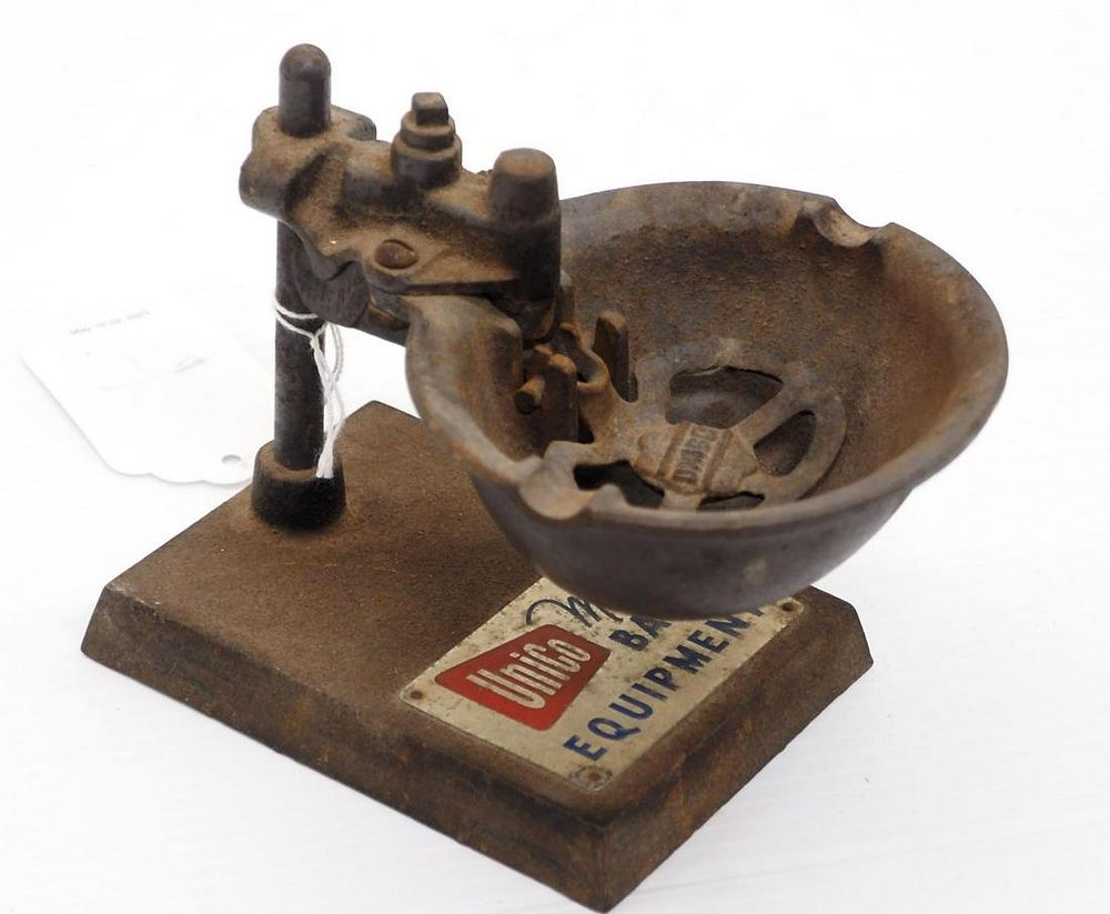Lot 390: Unico Barn Equipment salesman sample livestock cup