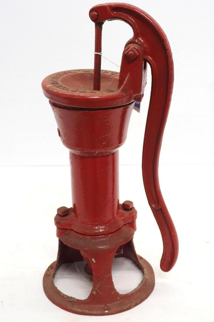 Lot 404: Love Rockford Illinois hand water pump