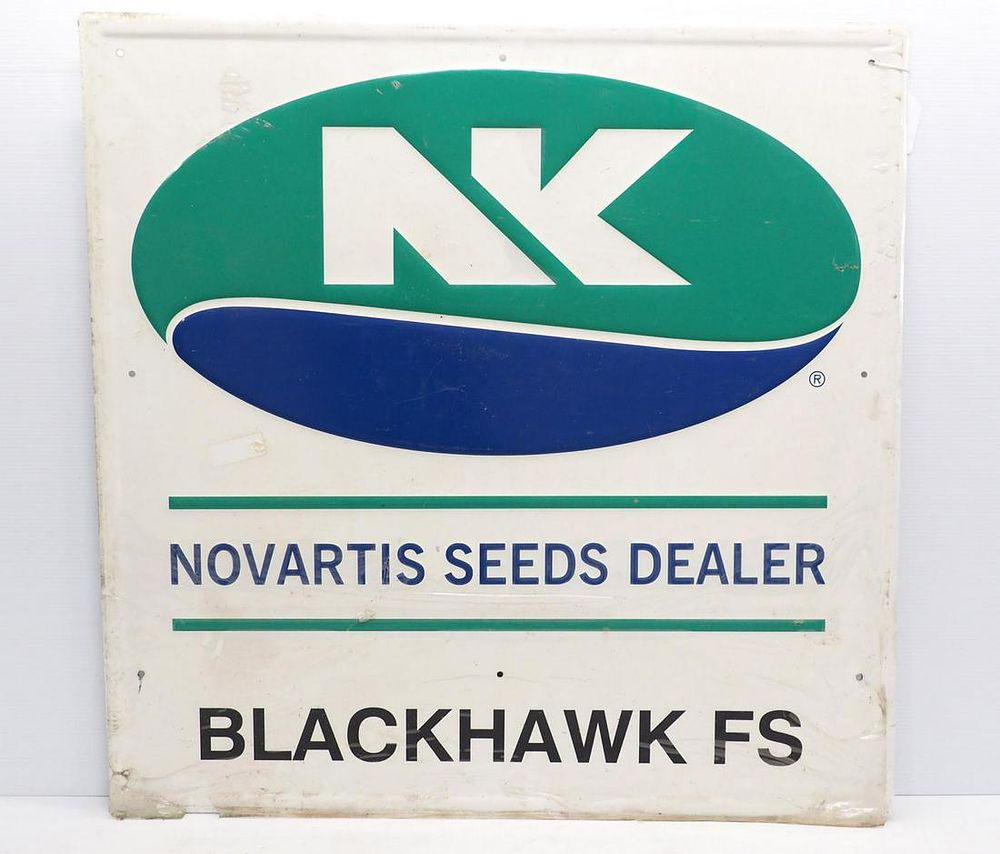 Lot 405: Novartis Seeds Dealer sign