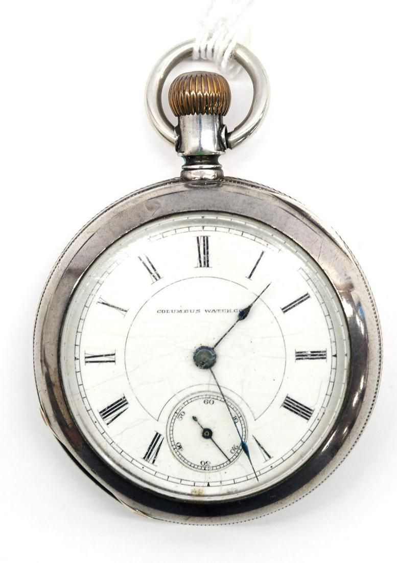 Lot 413: 16J Columbus pocket watch