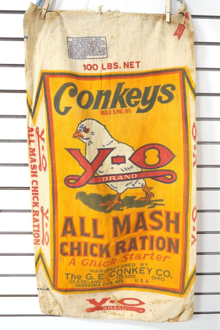 Lot 566: Conkeys All Mash Chick Starter feed bag
