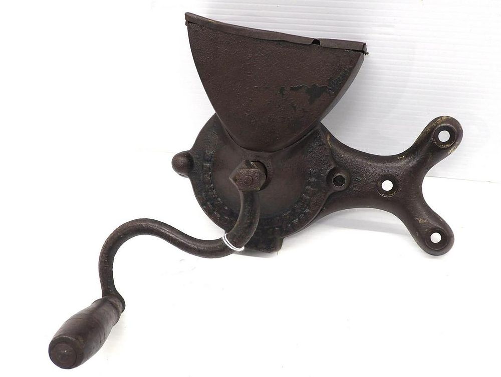 Lot 587: Swift's hand-crank coffee grinder