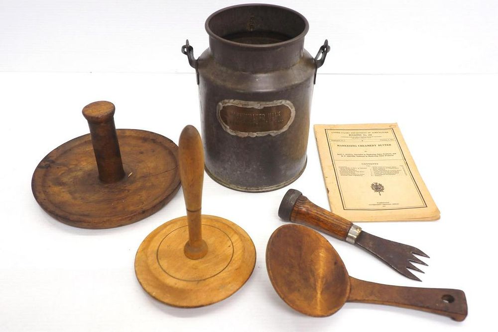 Lot 721: (6) Dairy items