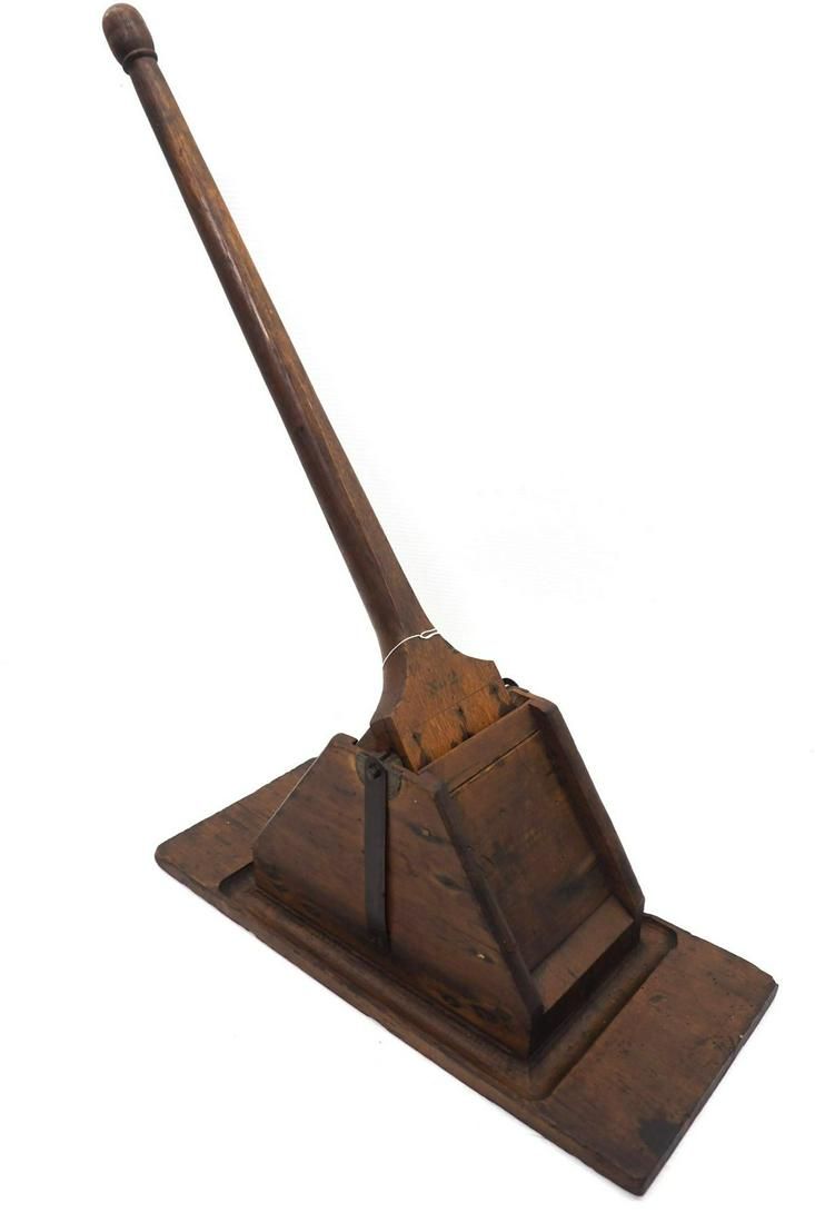Lot 738: Hand-operated floor model butter worker