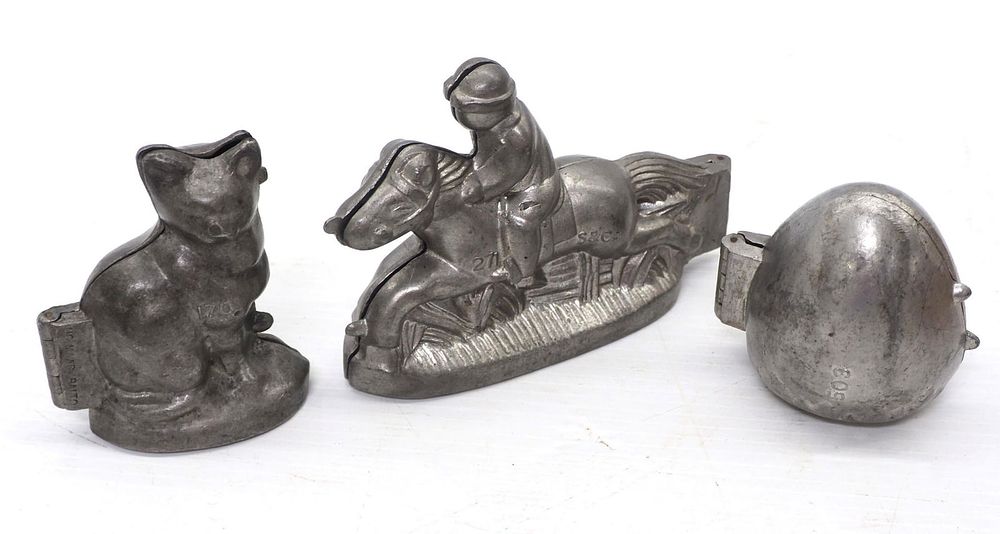 Lot 817: (3) Candy molds