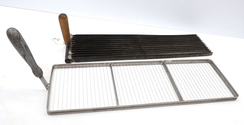 Lot 840: (2) Cheese curd cutters