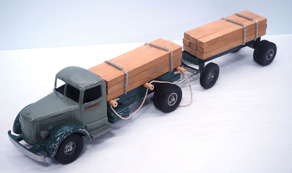 Lot 24: Smith Miller lumber truck with tandem