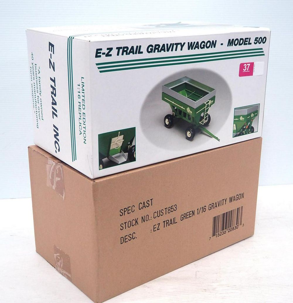Lot 37: SpecCast 1/16 scale EZ-Trail Gravity Wagon