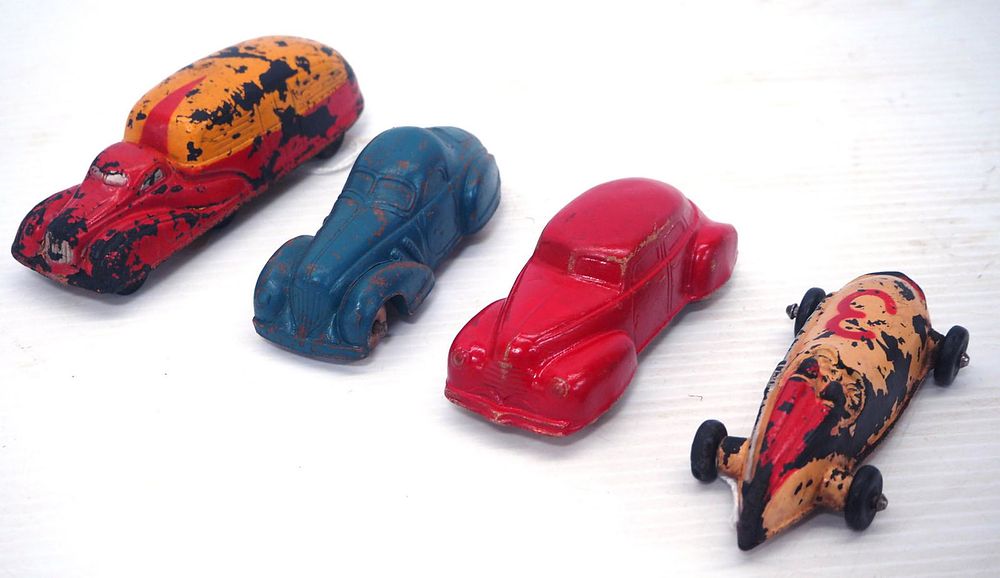 Lot 51: (4) Sun Rubber Toys