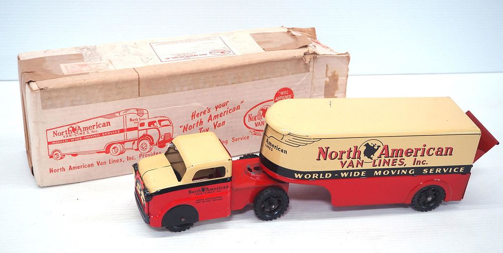 Lot 68: North American Van Lines Truck & Trailer