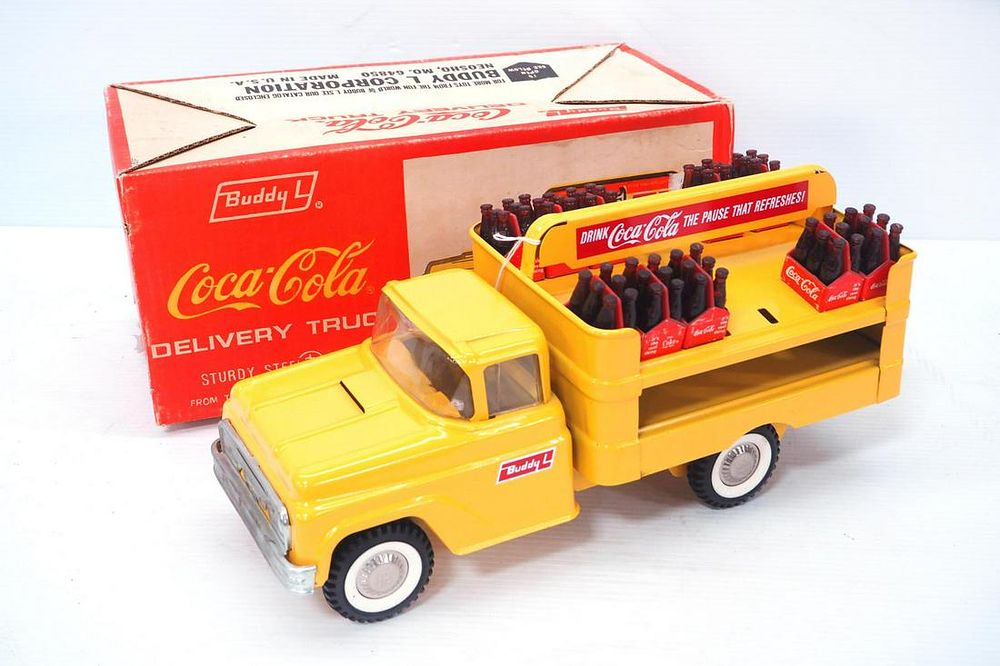 Lot 162: Buddy L Coca Cola Delivery Truck