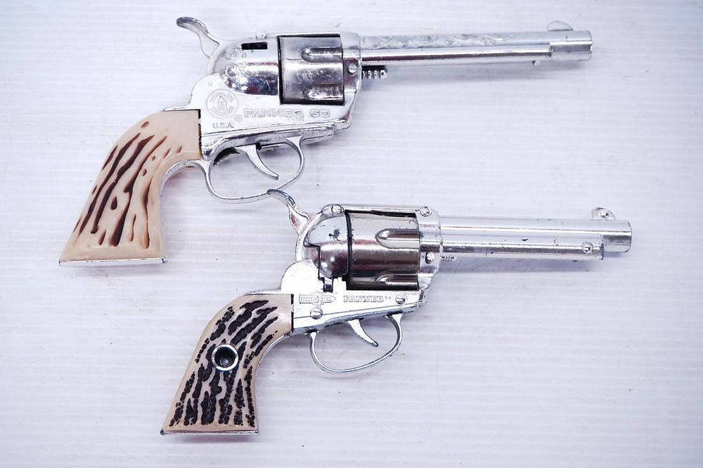 Lot 269: (2) Mattel Cast Iron Cap Guns