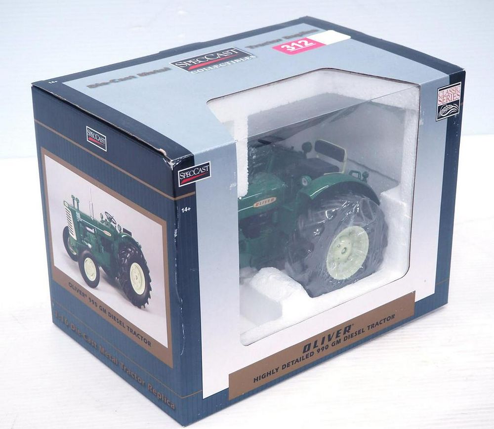Lot 312: SpecCast 1/16 scale Oliver 990 GM Diesel