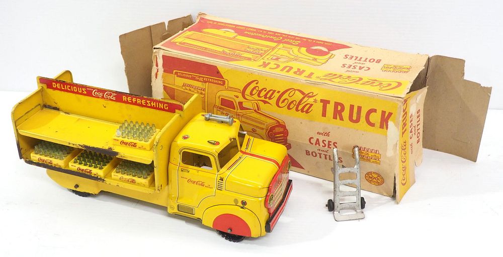 Lot 585: Marx Coca Cola truck