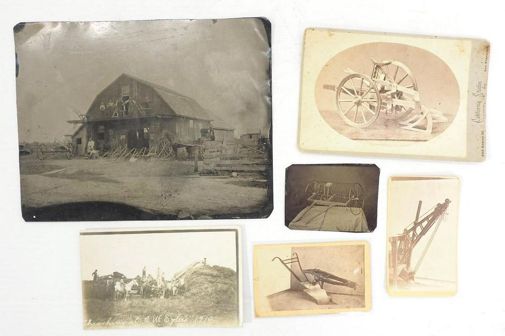 Lot 599: (6) Early photographs