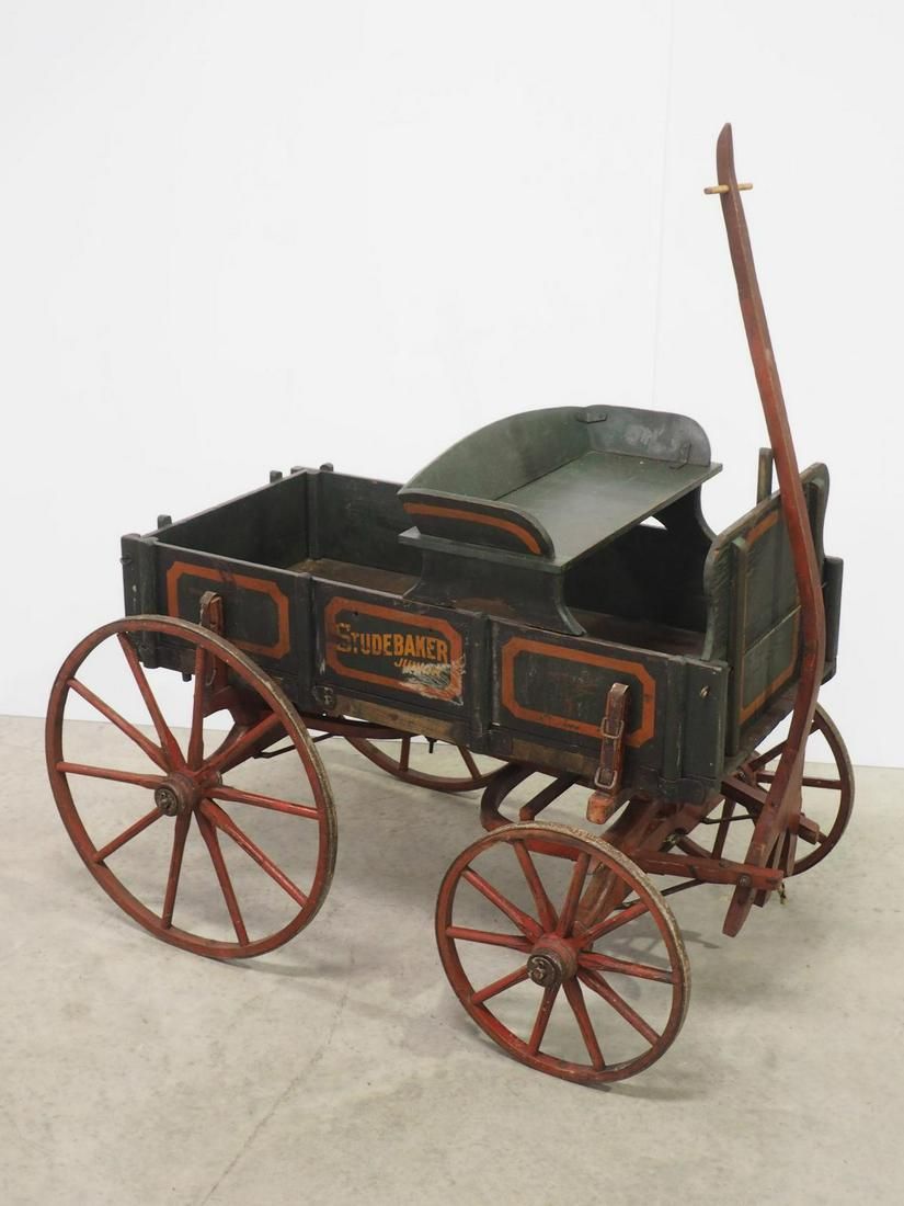 Lot 669: Studebaker Jr goat wagon with seat