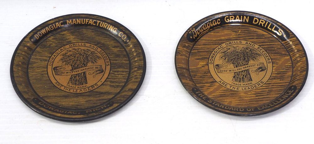 Lot 703: (2) Different Dowagiac Drills & Seeders tip trays