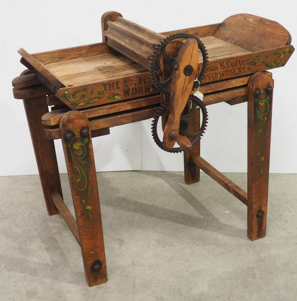 Lot 736: "The OK" floor model butter worker