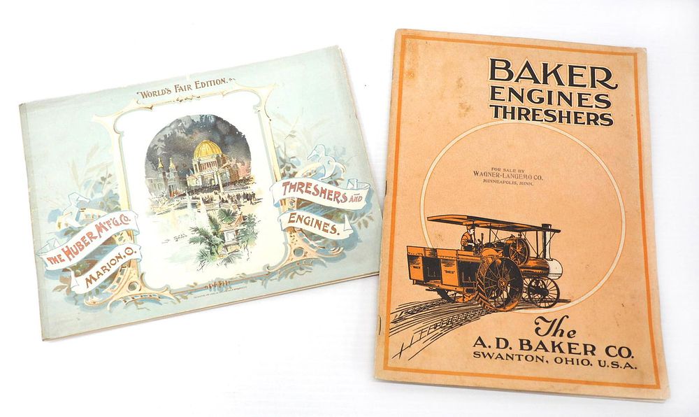 Lot 793: (2) Threshers catalogs