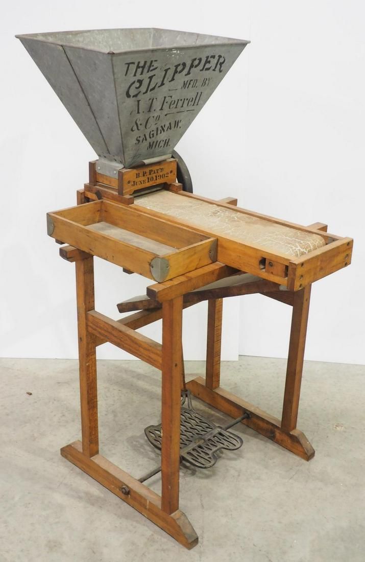 Lot 837: The Clipper pedal seed sorter