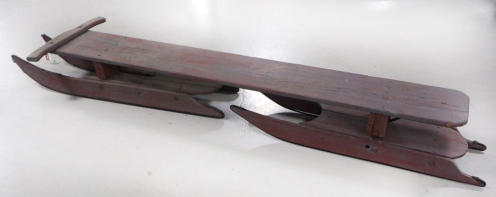 Lot 842: Primitive child's sled