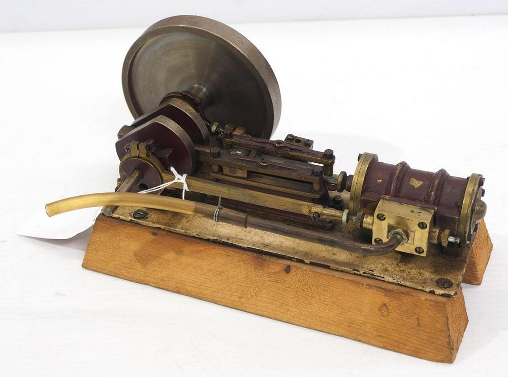 Lot 845: Homemade air powered steam engine