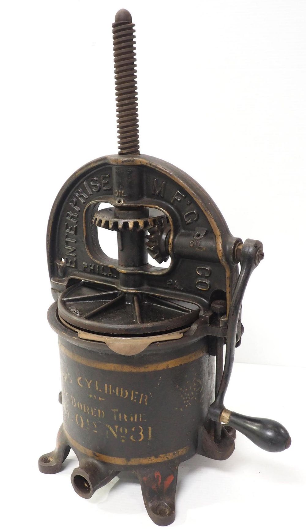 Lot 887: Enterprise No.31 sausage stuffer