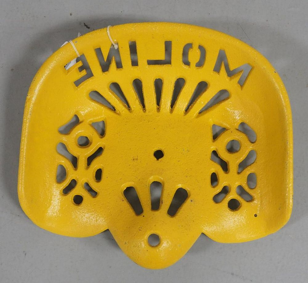Lot 1083: Moline cast iron seat