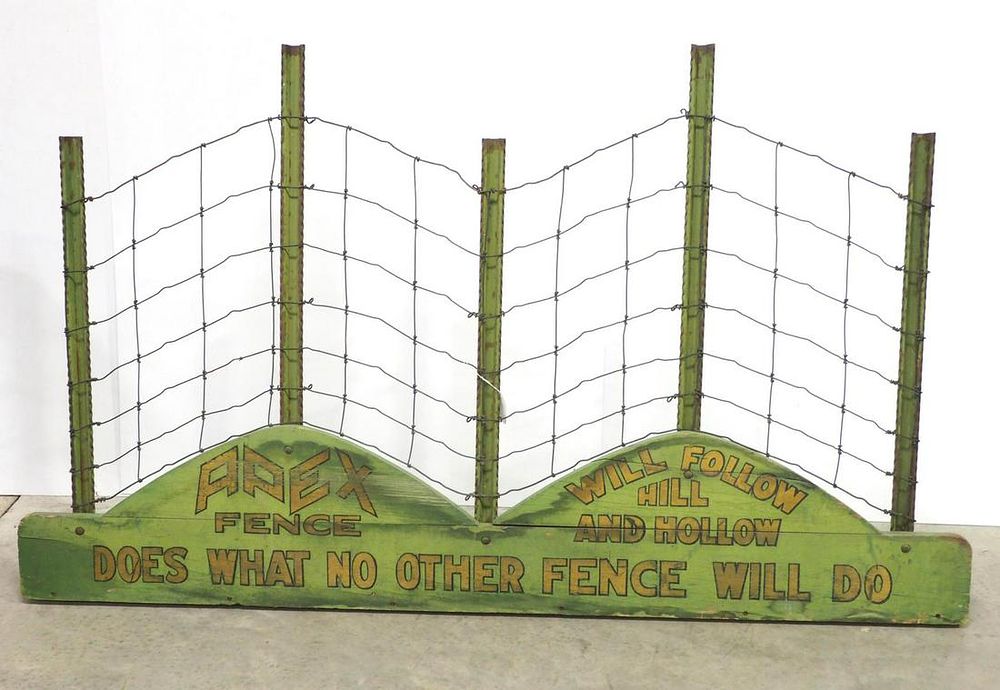 Lot 1185: Apex Fence store display