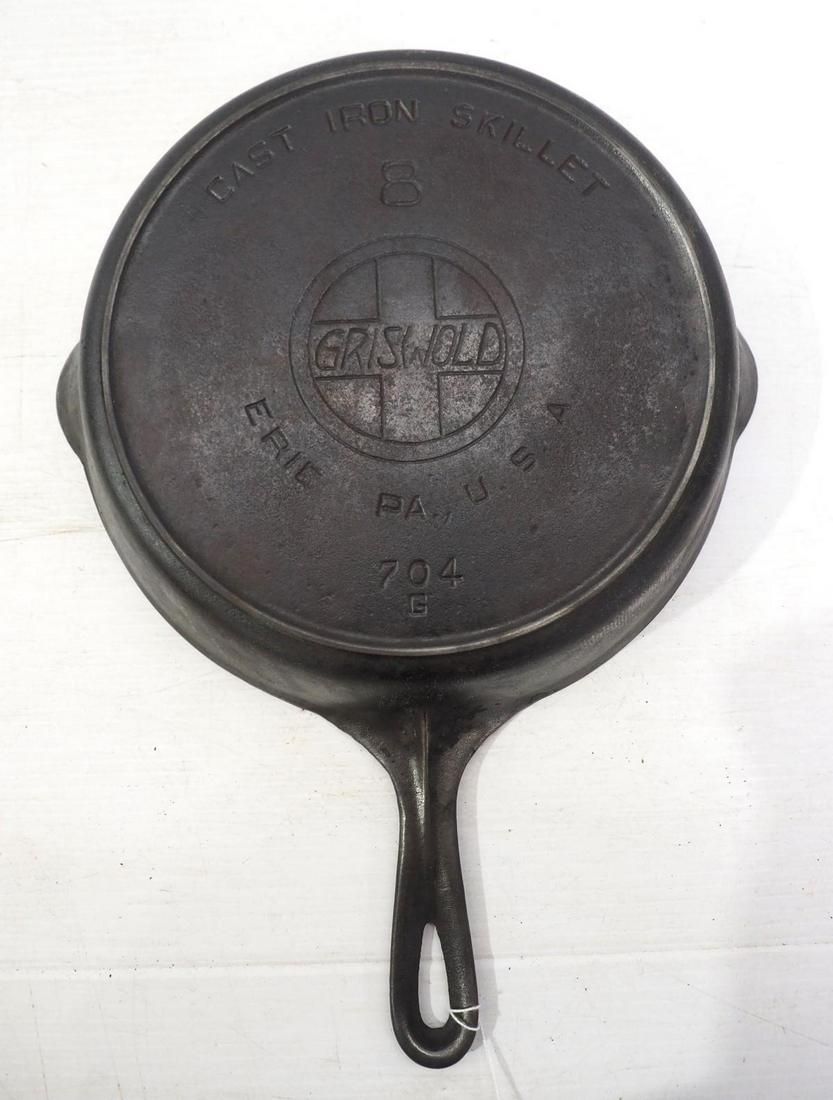 Lot 2759: Griswold cast iron No.8 Skillet