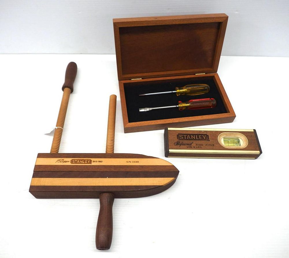 Lot 4086: (3) Stanley Collectable Tools