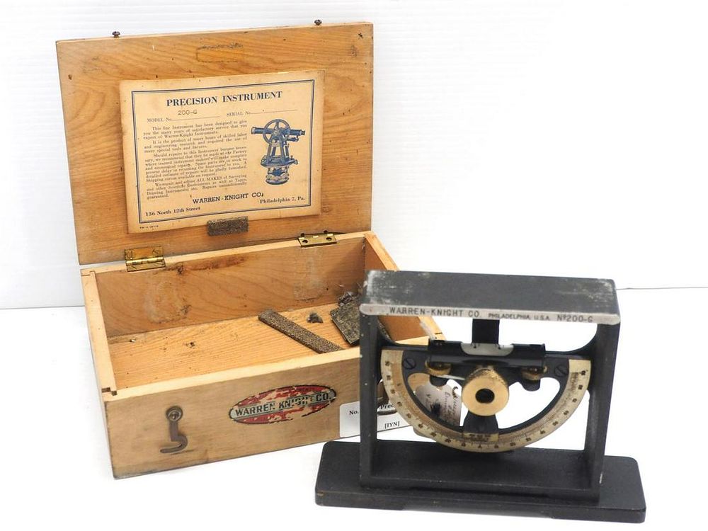 Lot 4187: Warren-Knight Precision Level