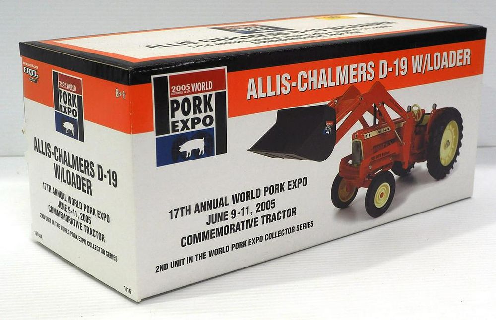 Lot 39: Ertl Allis Chalmers D-19 with Loader