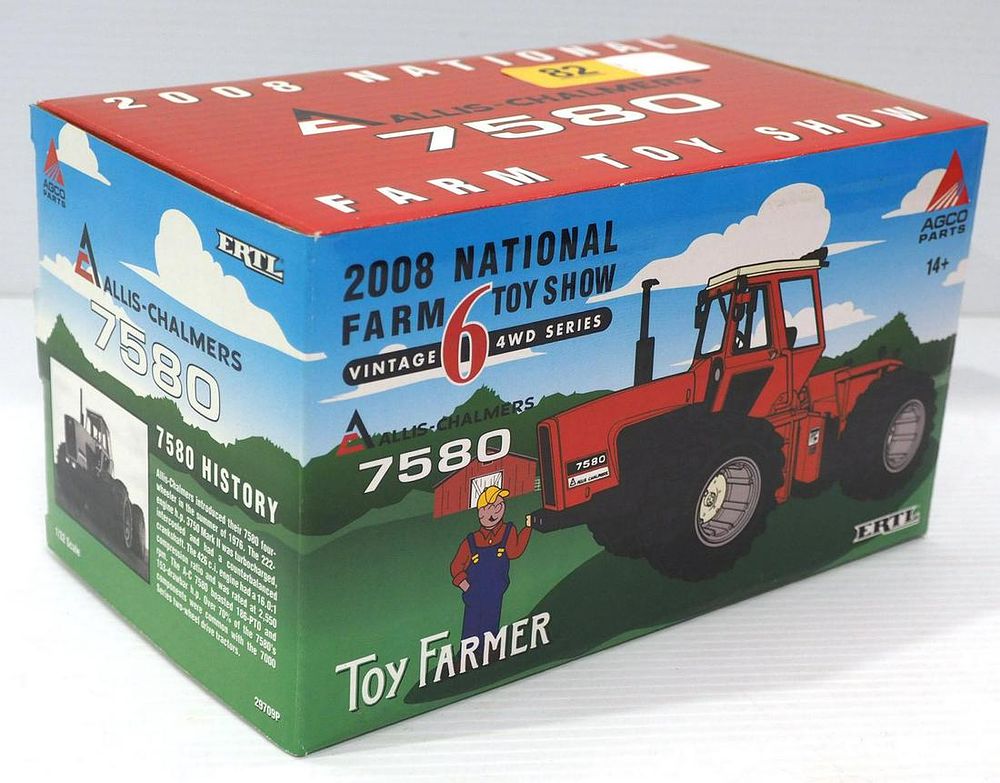 Lot 82: 1/32 scale Ertl Allis Chalmers 7580