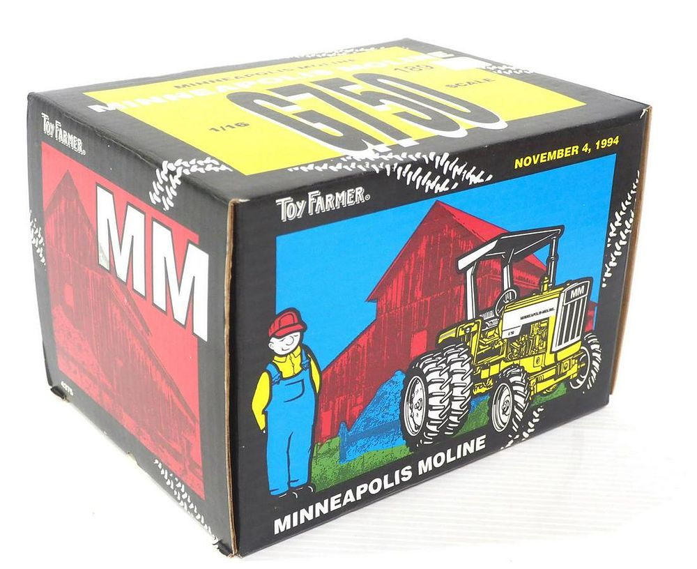 Lot 189: Ertl Minneapolis Moline 6750 Toy Farmer