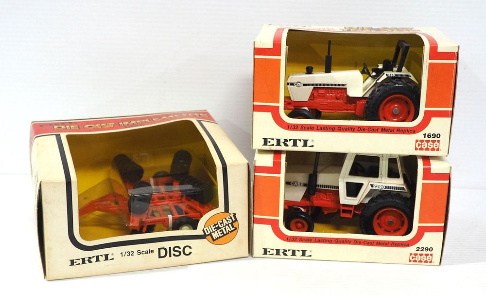 Lot 216: (3) 1/32 scale Ertl Toys