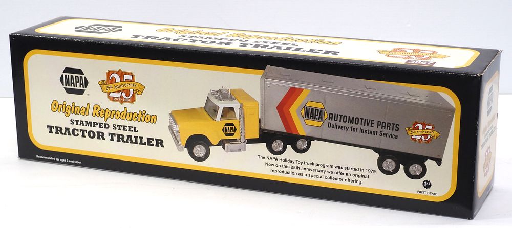 Lot 2067: First Gear tractor trailer for NAPA 25th Anniv.