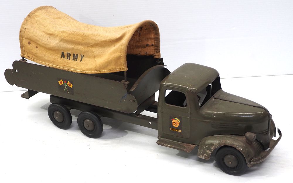 Lot 2247: Turner Toys US Army transport truck