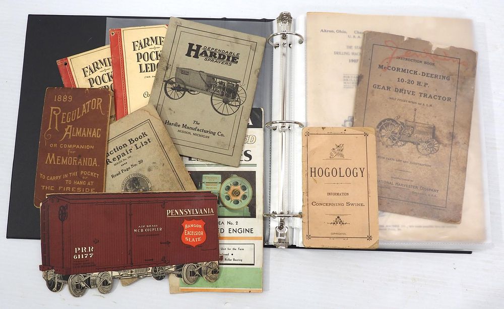 Lot 162: Literature for McCormick, Cushman & more