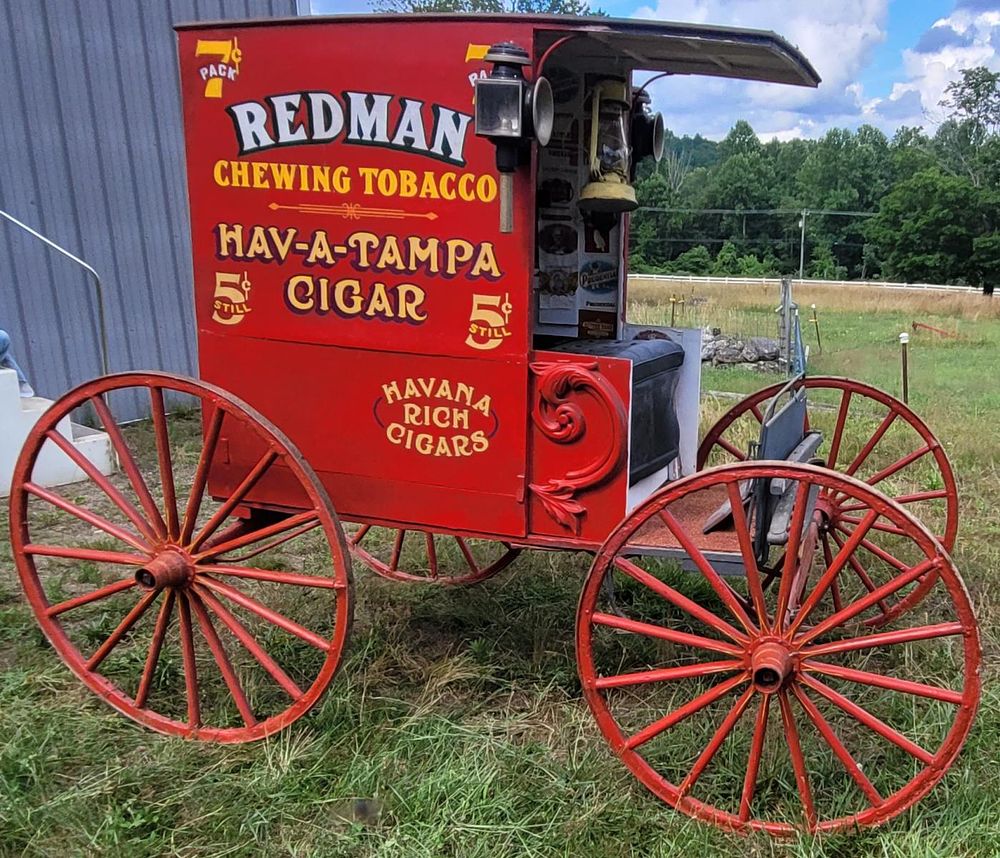 Lot 336A: Redman Tobacco Merchant's Wagon