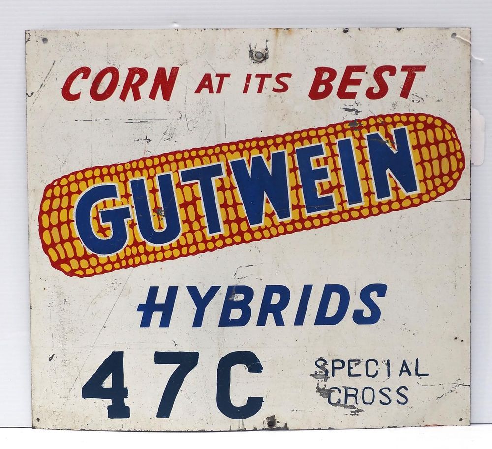 Lot 612: Gutwein Hybrids Special Cross sign