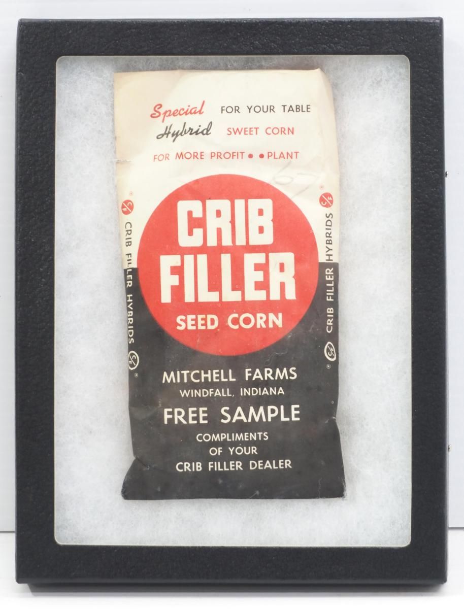 Lot 630: Crib Filler Seed Corn paper sample bag