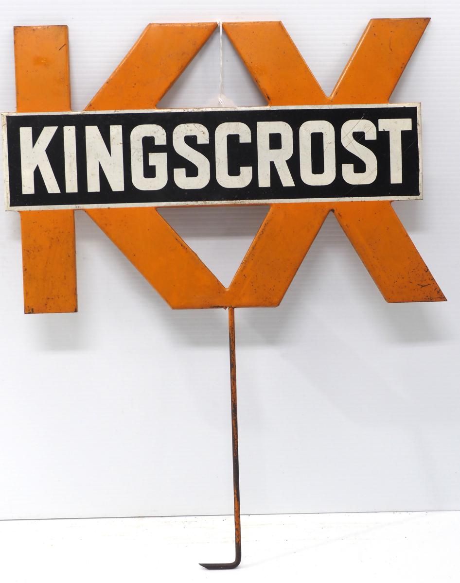 Lot 643: Kingscrost sign
