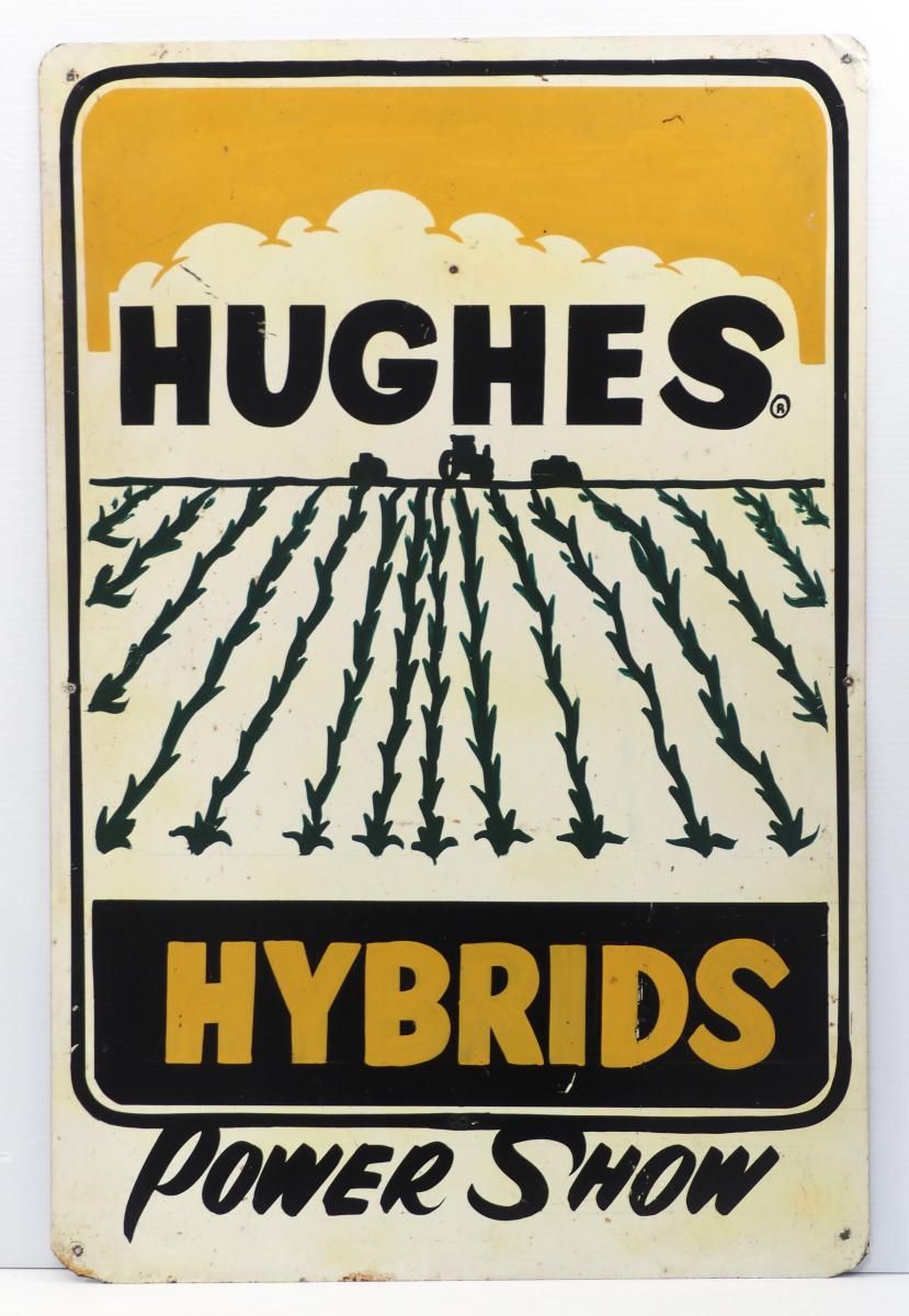 Lot 651: Hughes Hybrids Power Show sign