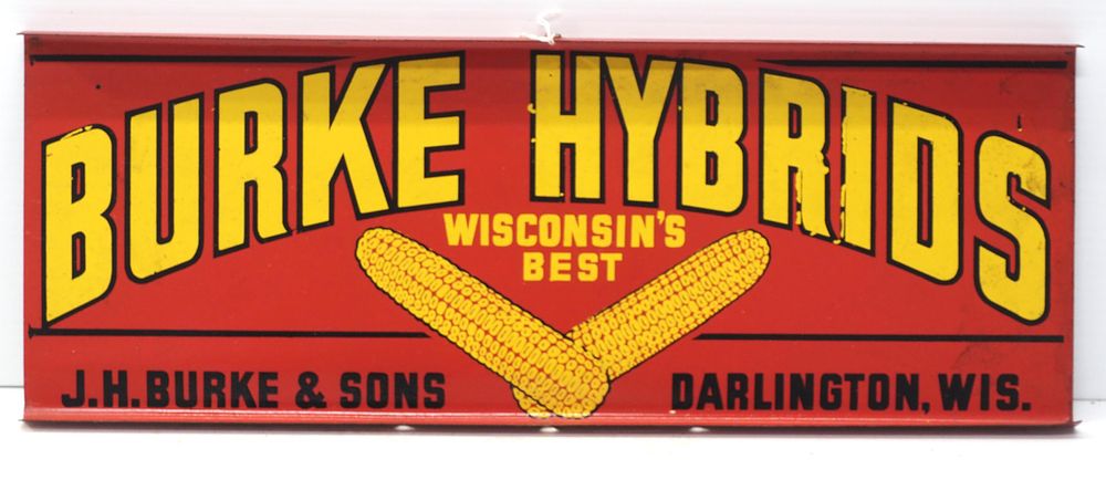 Lot 687: Burke Hybrids sign