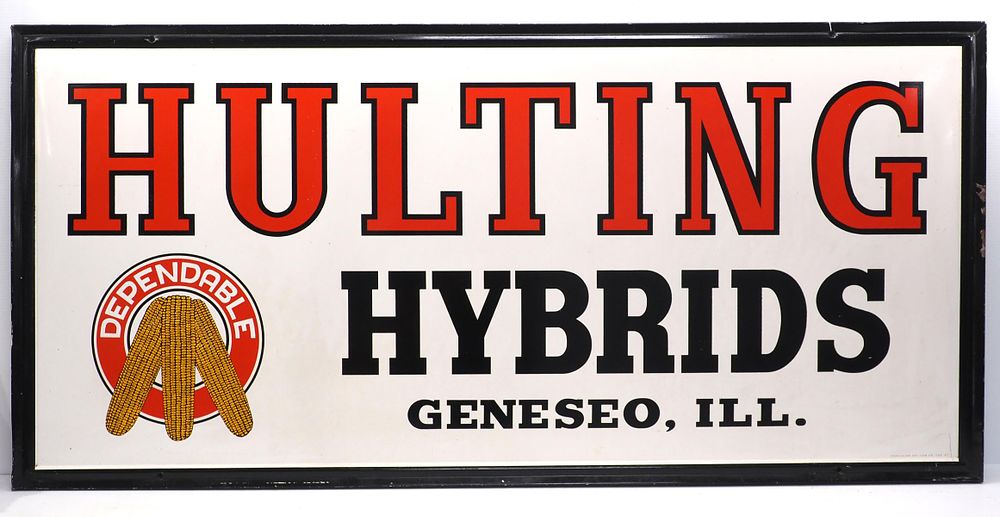 Lot 785: Hulting Hybrids sign