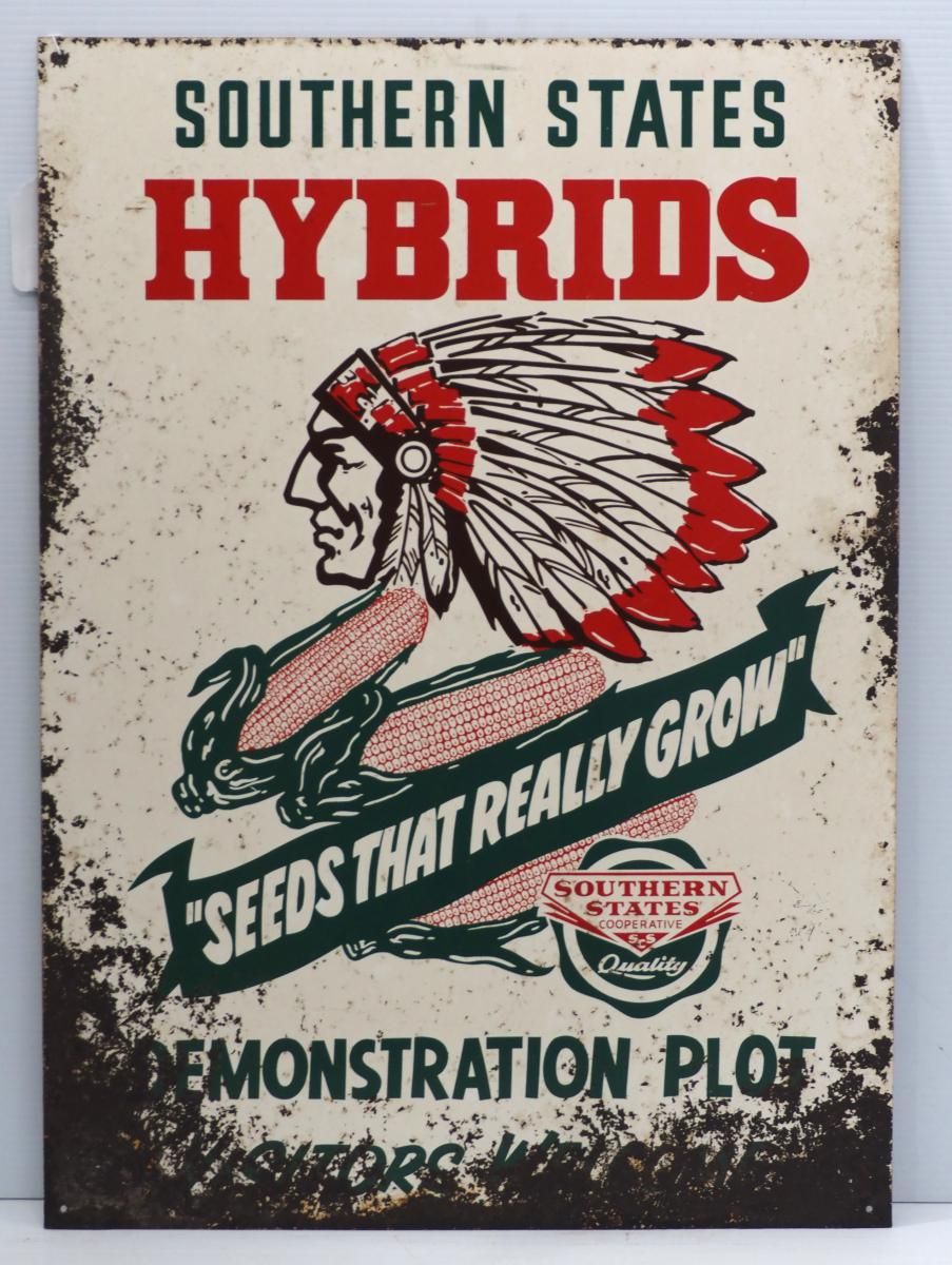 Lot 798: Southern States Hybrids Demonstration Plot sign