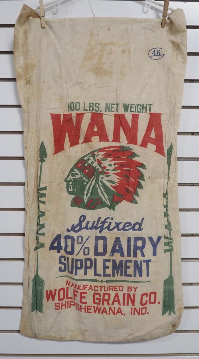 Lot 800F: Wana Dairy Supplement cloth feed bag