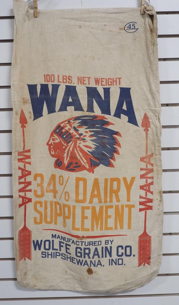 Lot 800G: Wana Dairy Supplement cloth feed bag