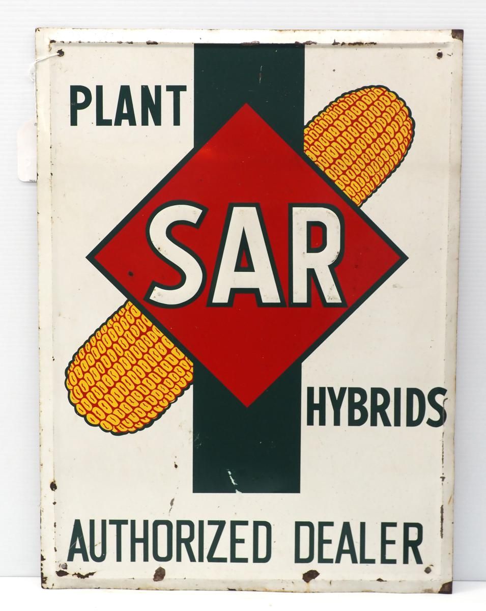 Lot 806: Plant SAR Hybrids Authorized Dealer sign